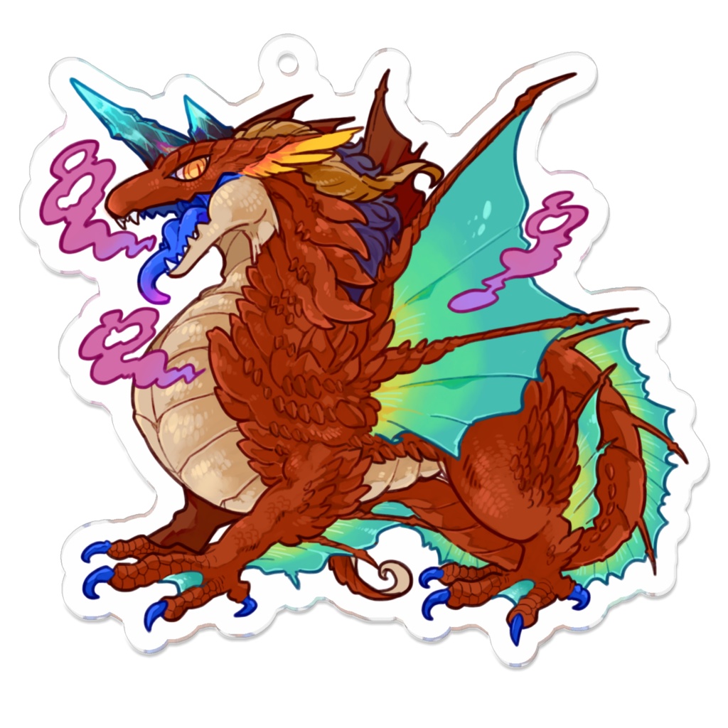 サンギナリアアクリルキーホルダー