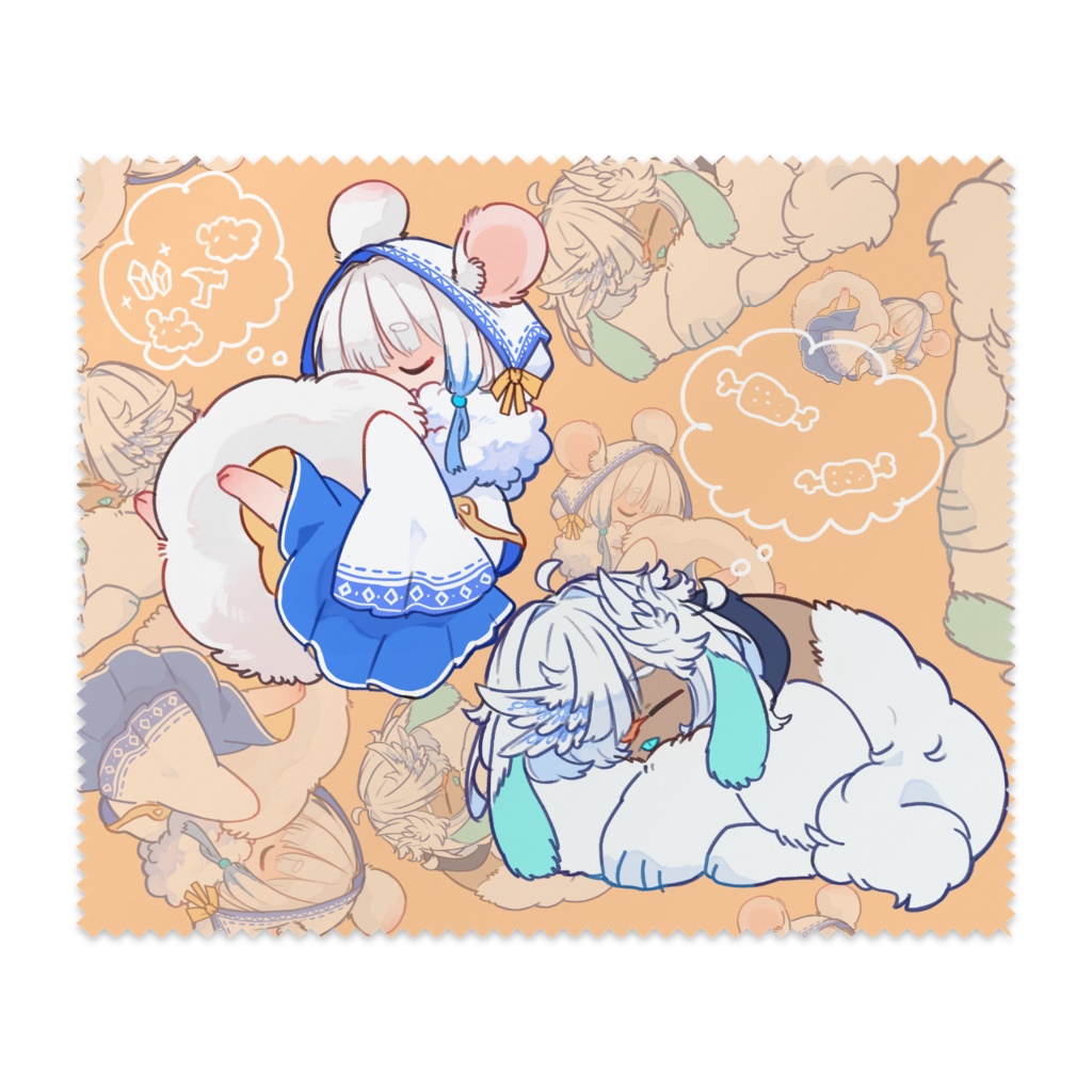 被造物めがねふき