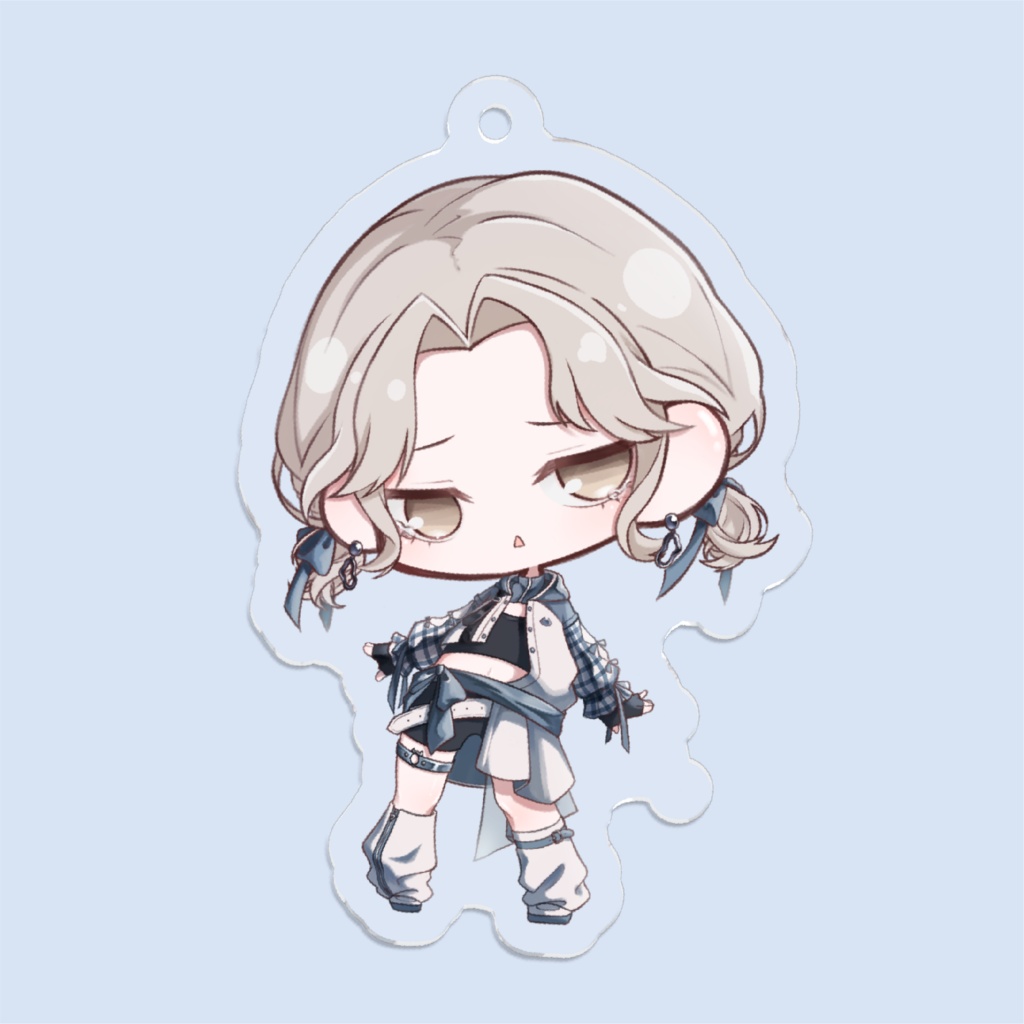 【Q・P・O・N リリース記念】アクリルキーホルダー(めそめそきゅーちゃん)