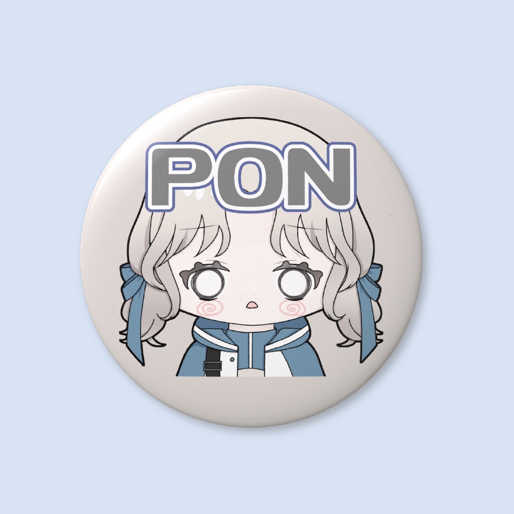 【Q・P・O・N リリース記念】PONバッジ