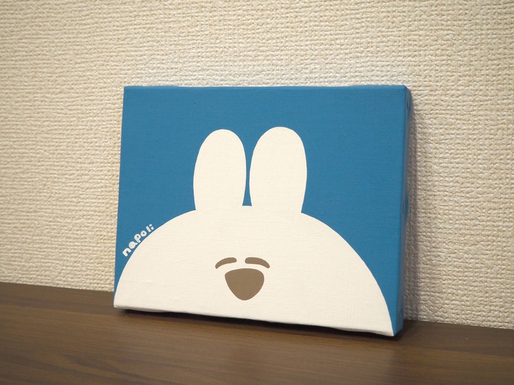 うさちゃんキャンバスアート第３弾 一般販売 ナポリのbooth Booth