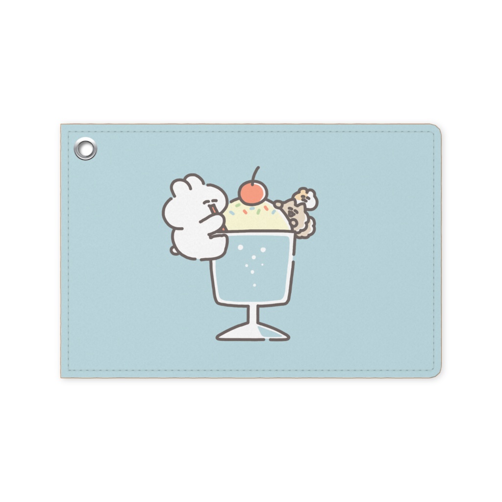パスケース(クリームソーダとうさちゃん)