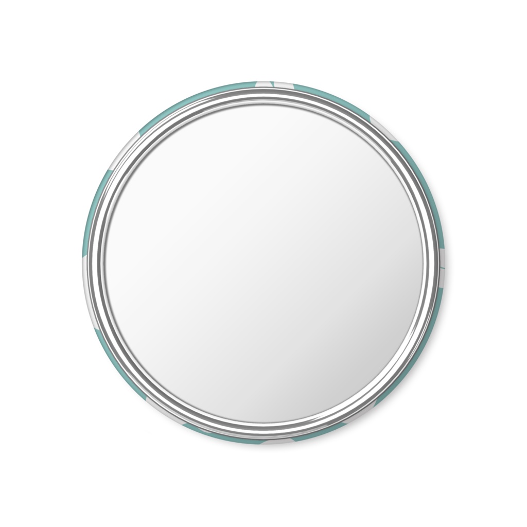 缶ミラー(うさちゃんがたくさん)