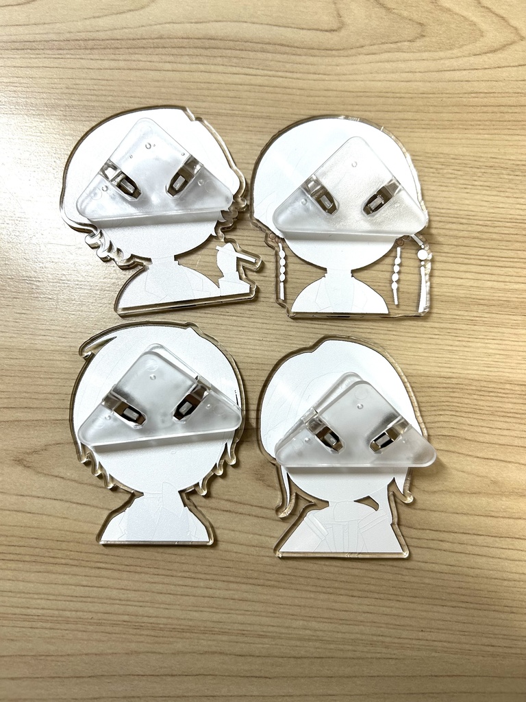 アクリルみまもりクリップ