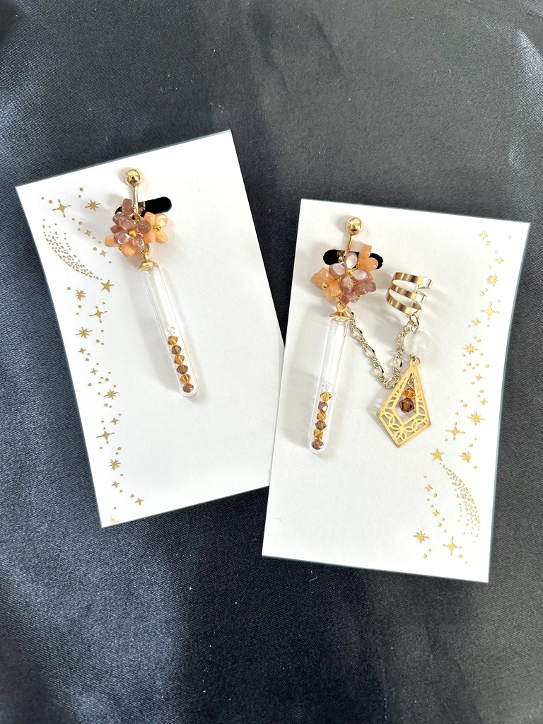 【概念アクセ】花開く実験薬