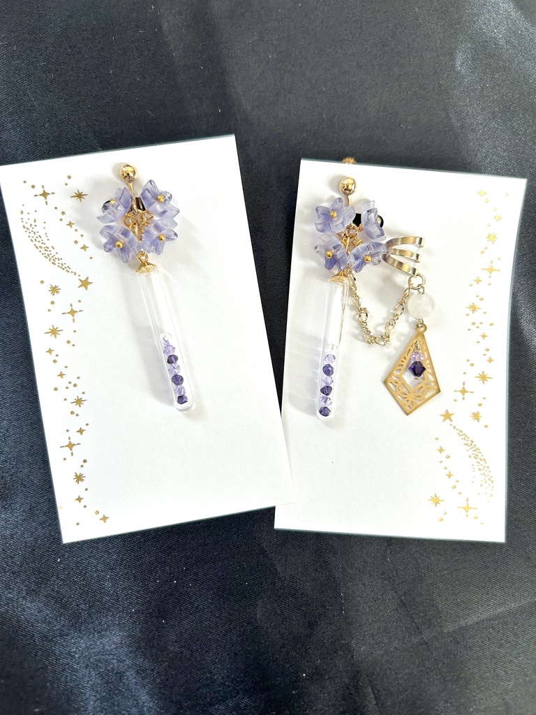 【概念アクセ】花開く実験薬