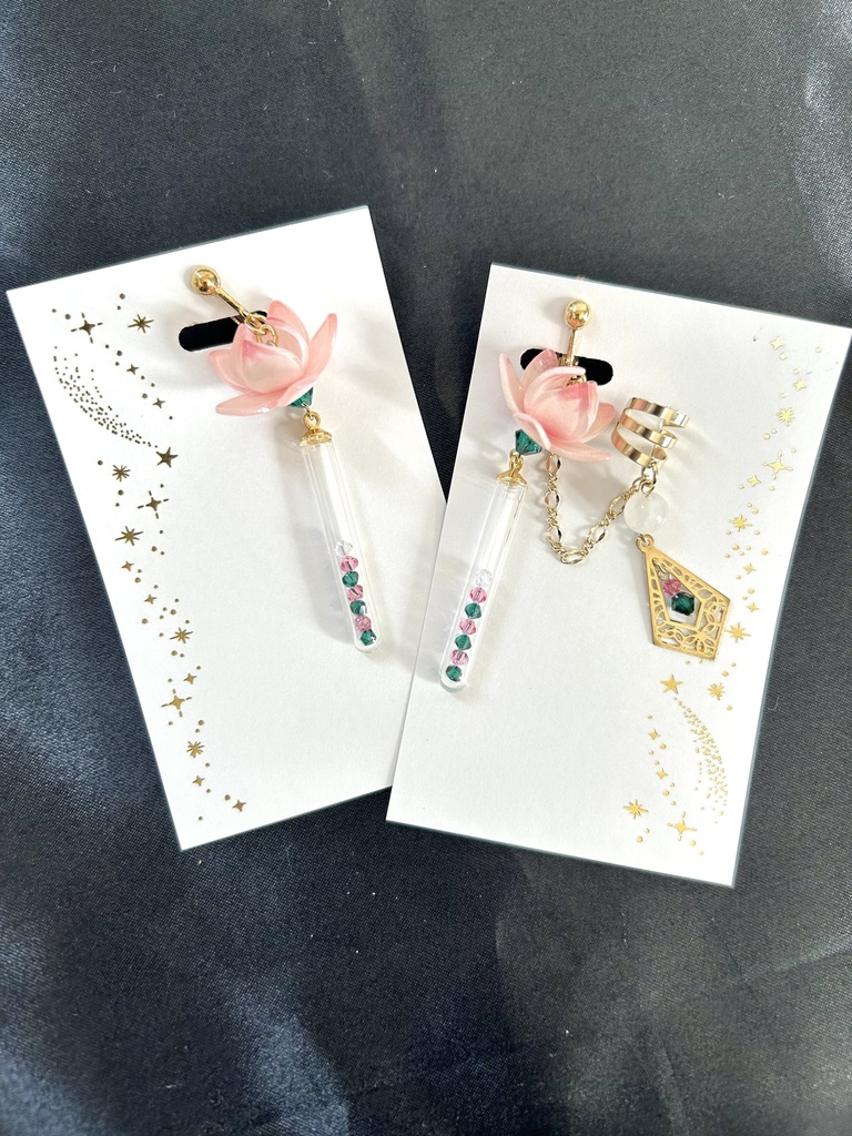 【概念アクセ】花開く実験薬