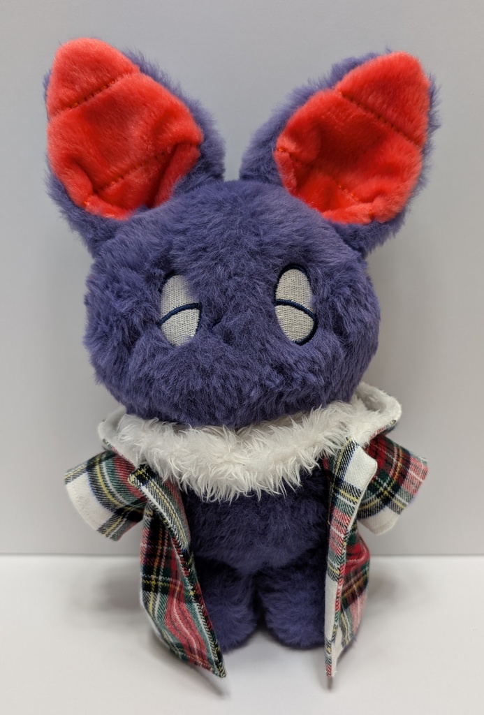 フード付コート(タータンチェック)