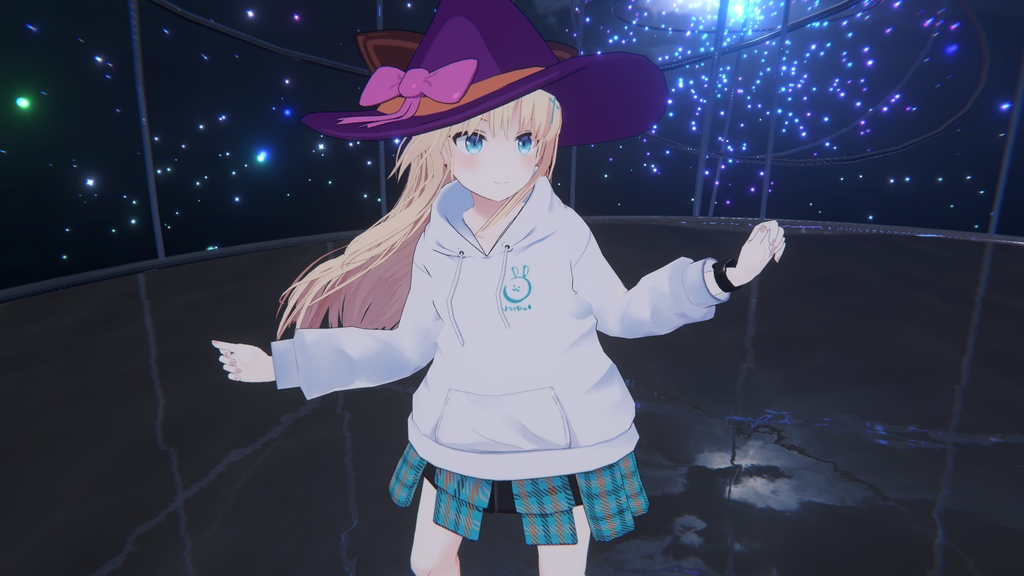 【VRChat向け】Witch Hat