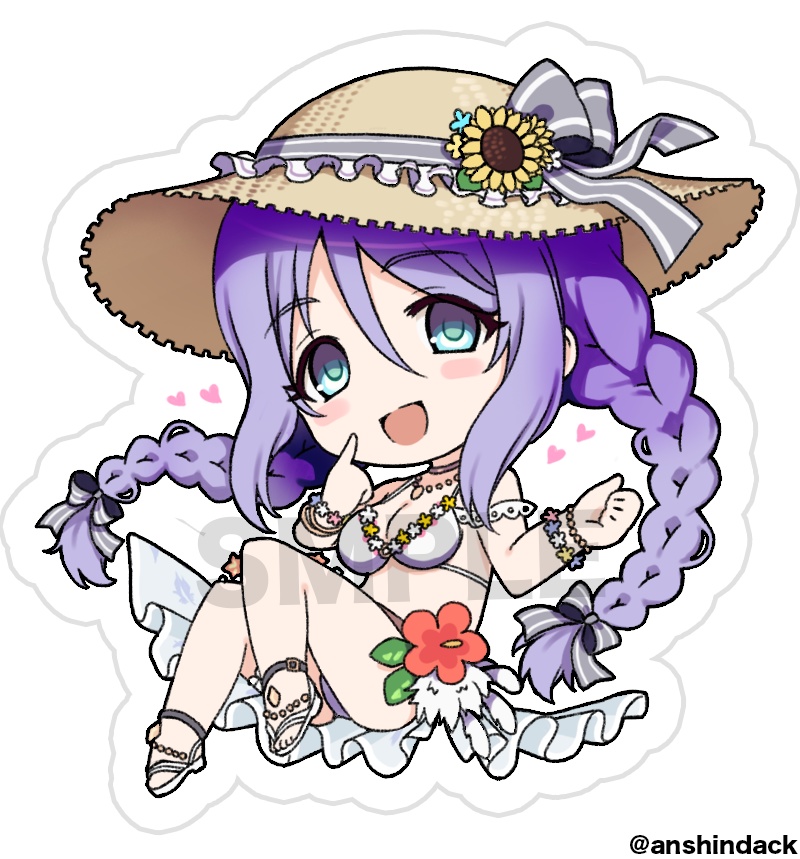 水着Sアクリルキーホルダー