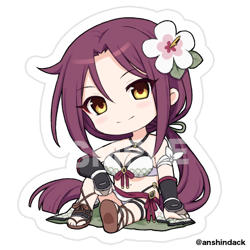 水着Rアクリルキーホルダー