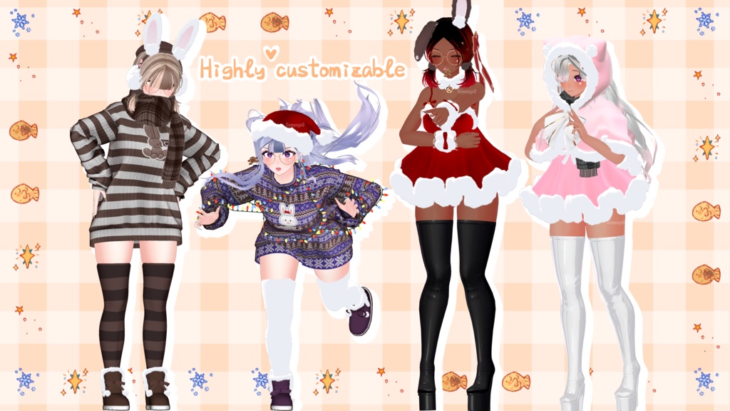 Yuule❄️3.0(PC/Quest) Winter/Christmas Avatar