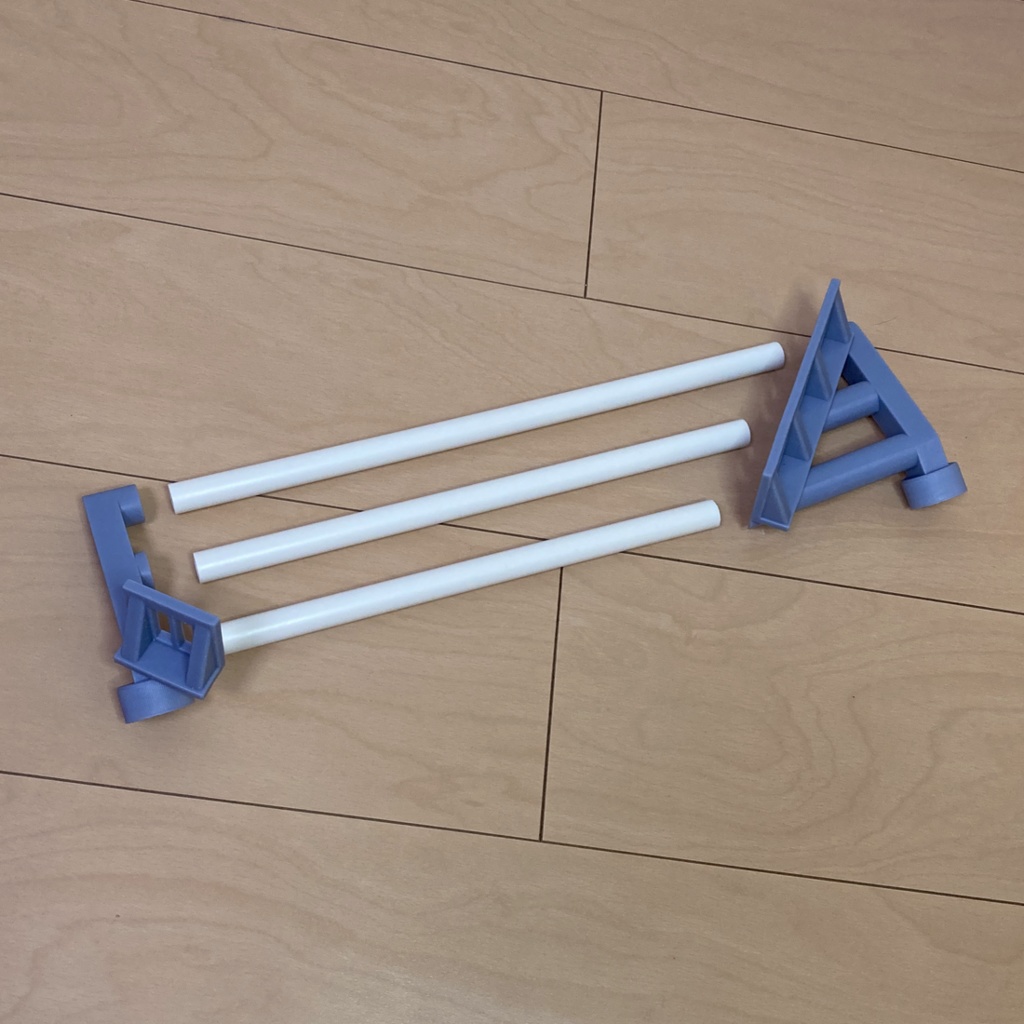 3Dプリンター用 レジンバットスタンド 大サイズ (STLデータ)