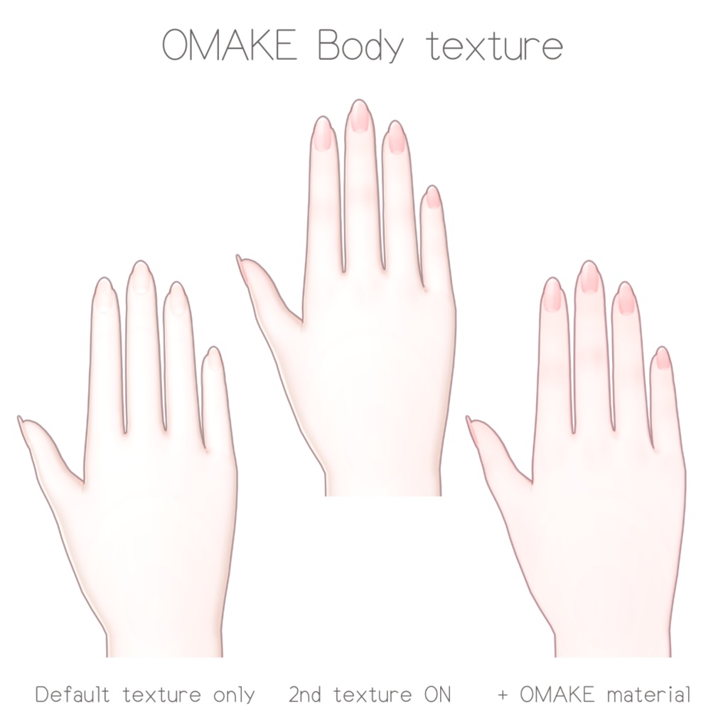 【真央 -mao-】Pure Makeup & Eye Pack+α 【VRC想定】