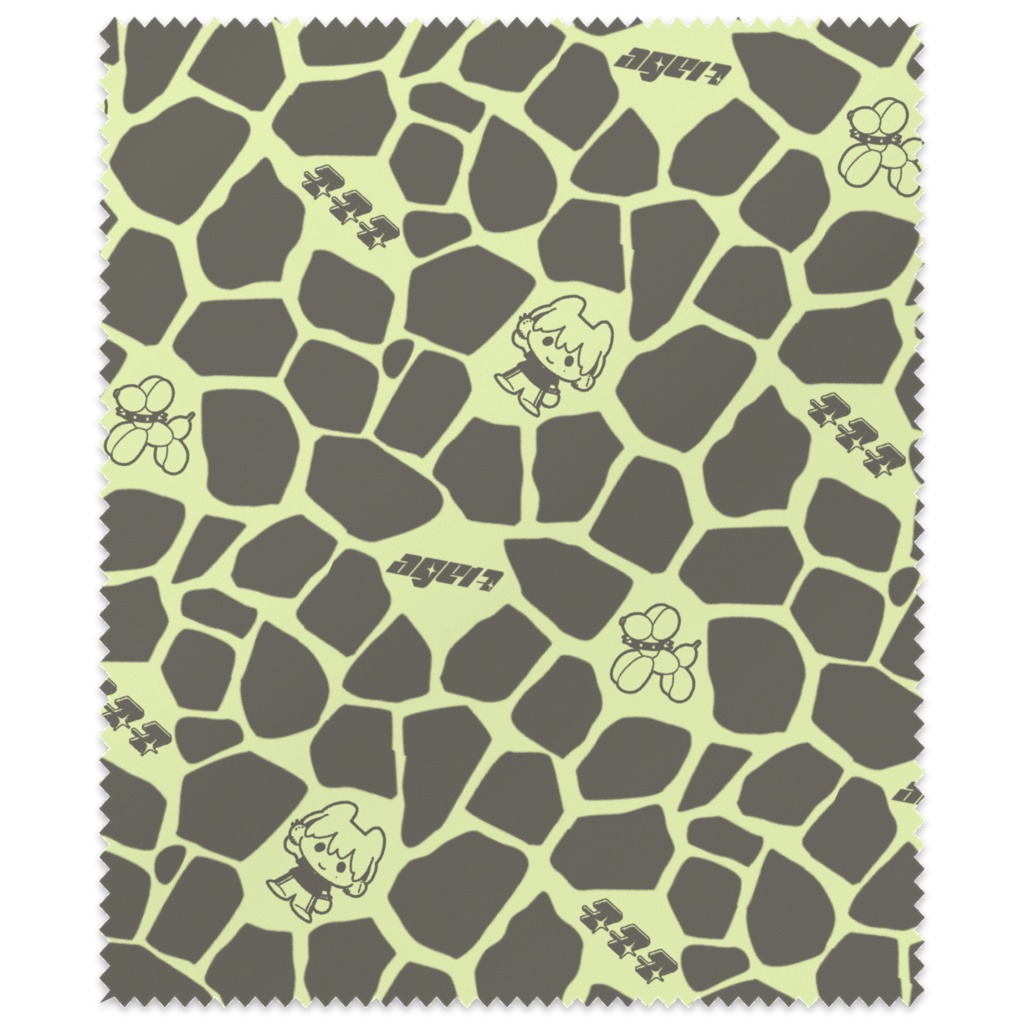 🦒age17キリン柄総柄マルチクロス🦒