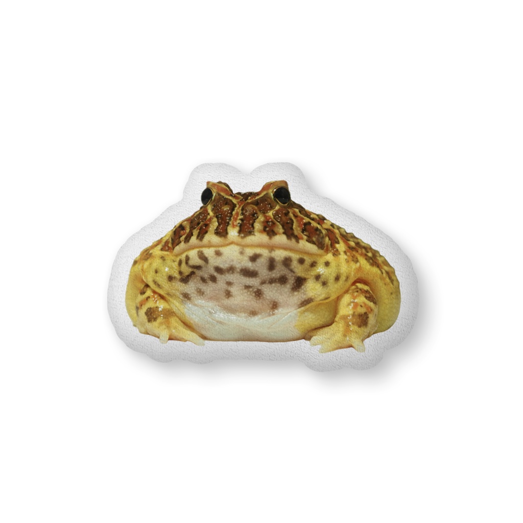 ベルツノガエルむちむちクッション
