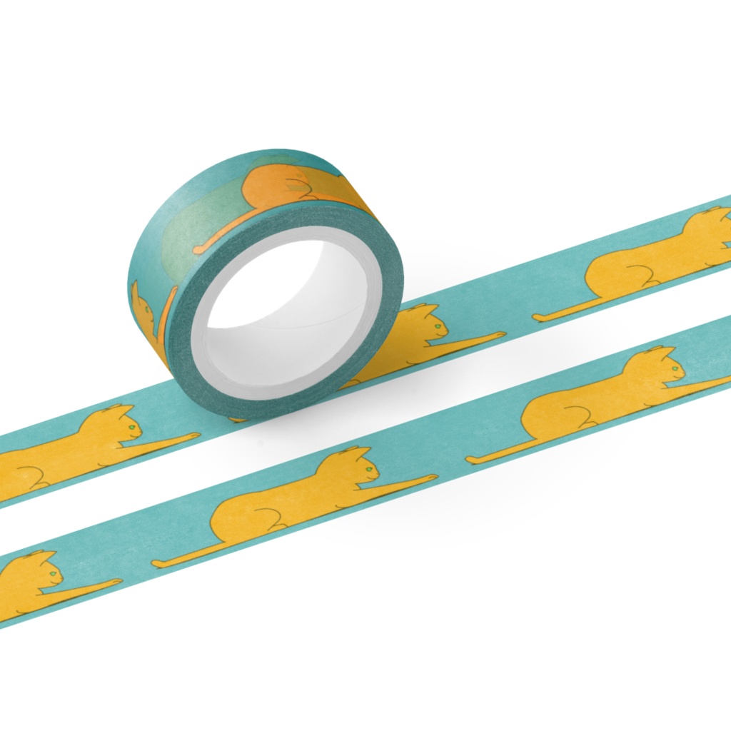 しっぽをつかみたい猫