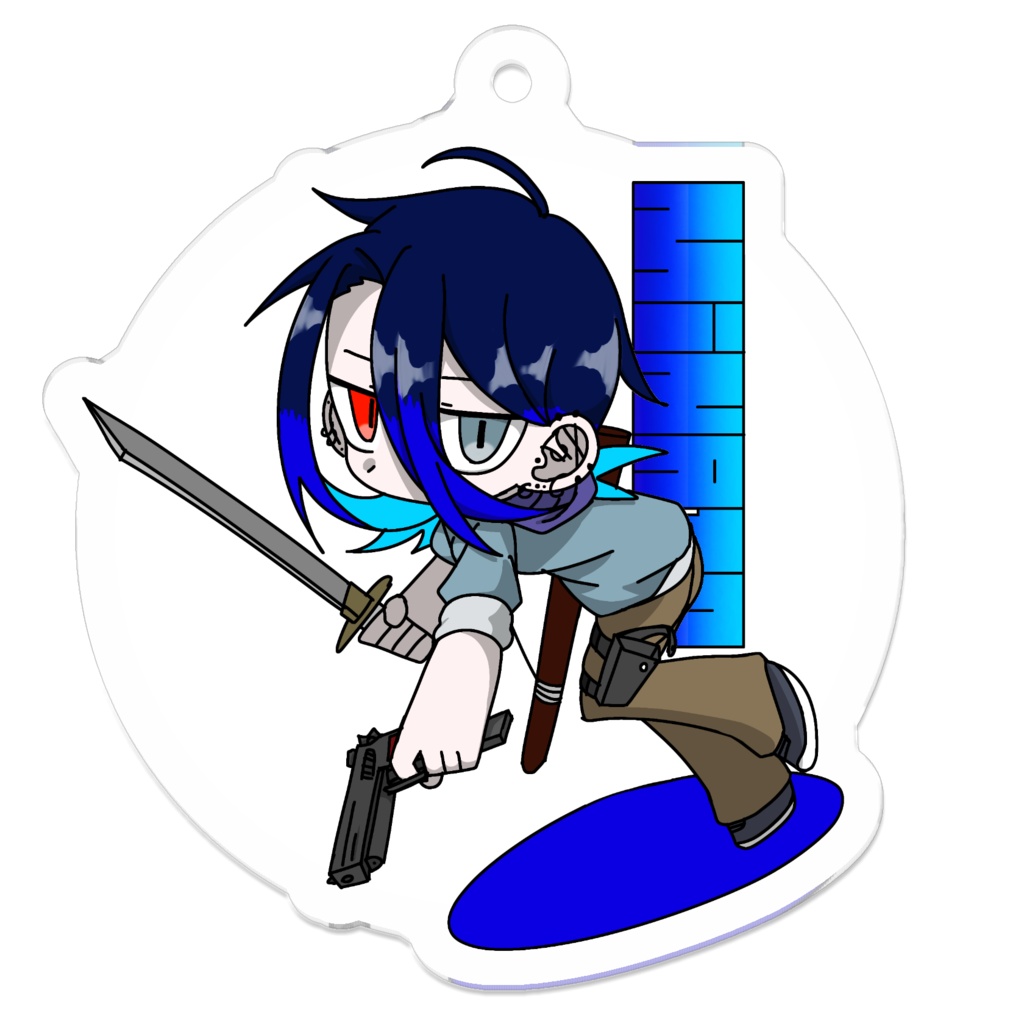 創作 湊 アクキー