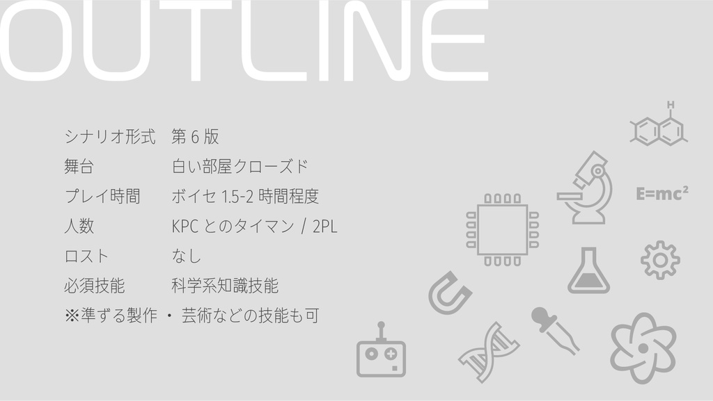 【CoCシナリオ】ライプニッツのABC【SPLL:E119218】