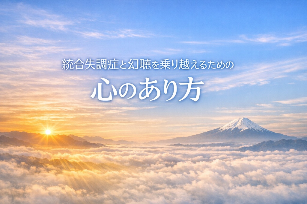 統合失調症と幻聴を乗り越えるための心のあり方・技術
