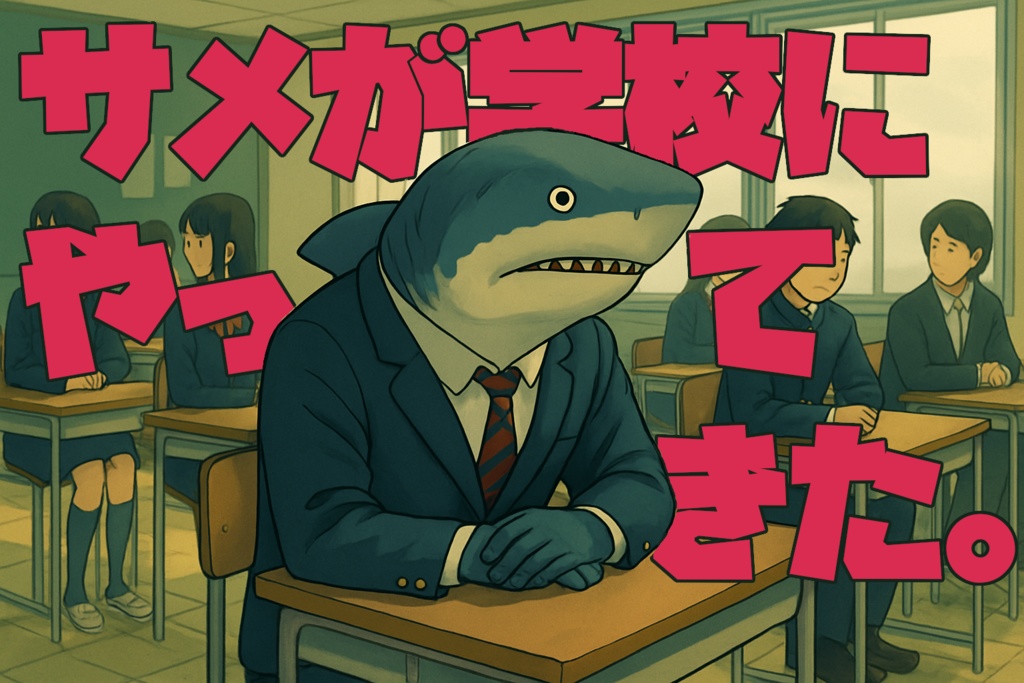 【CoCシナリオ】サメが学校にやってきた。