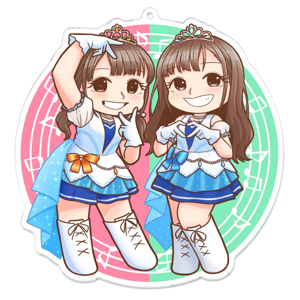 miroirデカアクキー