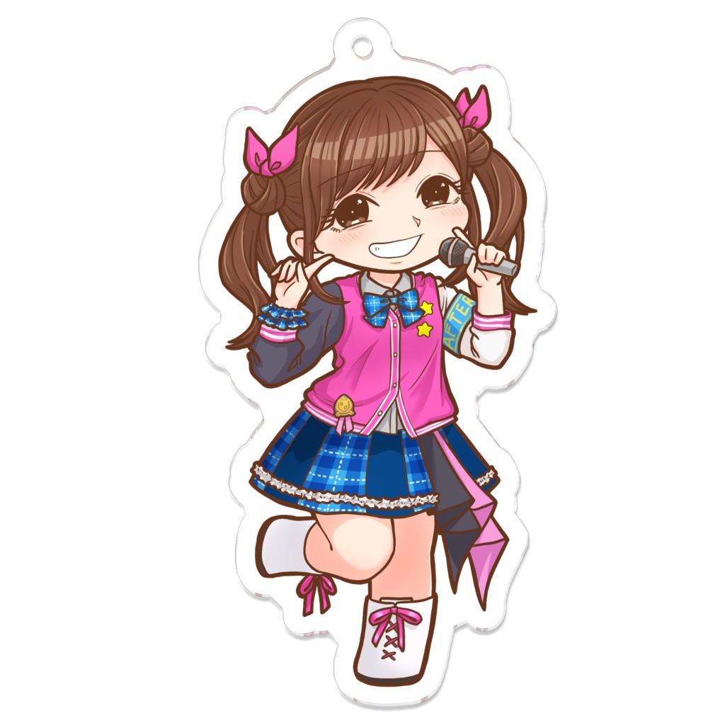 白石晴香アクリルキーホルダー
