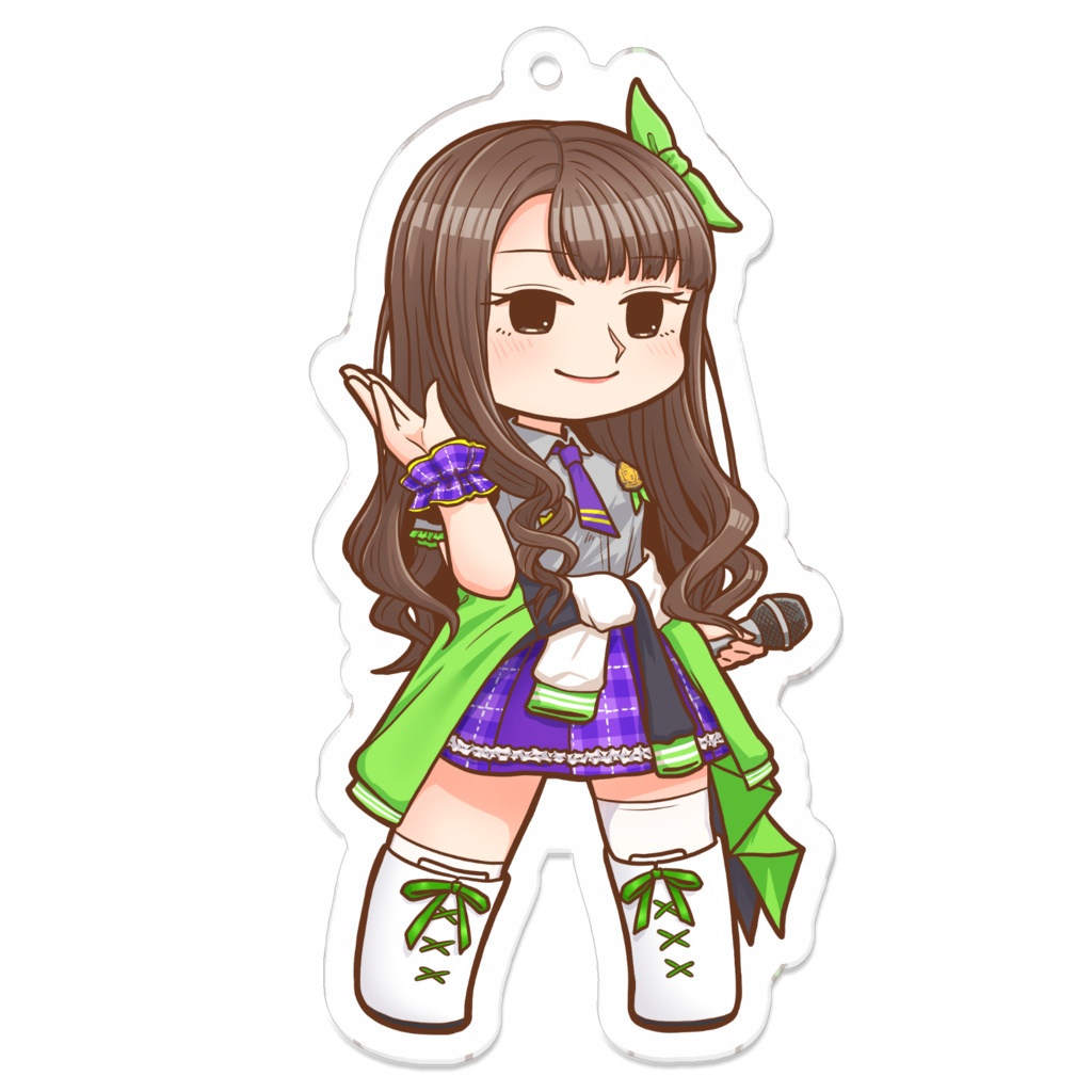 涼本あきほアクリルキーホルダー