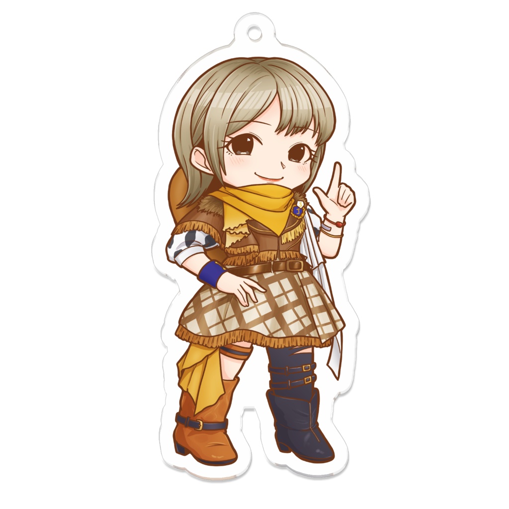 永井真里子3rdライブ衣装アクキー