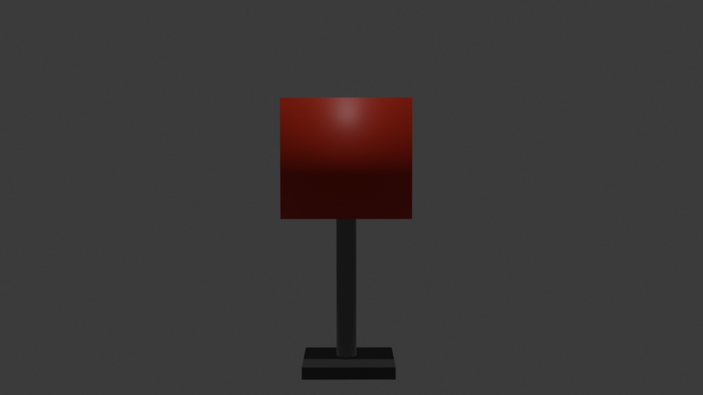 【低ポリ3Dモデル】日本の郵便ポスト(約340Poly)blend / fbx / obj 収録