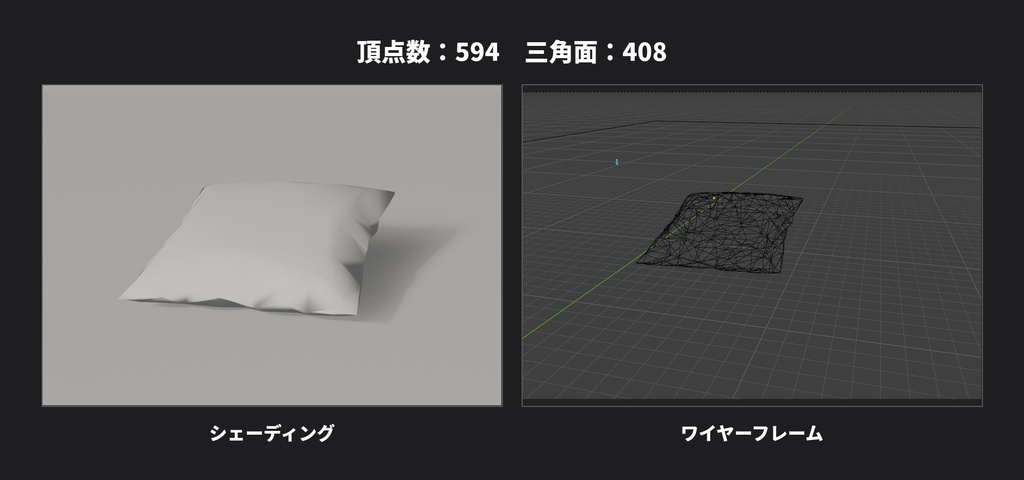 【Low Poly】1Kルーム家具セット 3Dモデル+1kルーム|ゲーム・建築CG向け