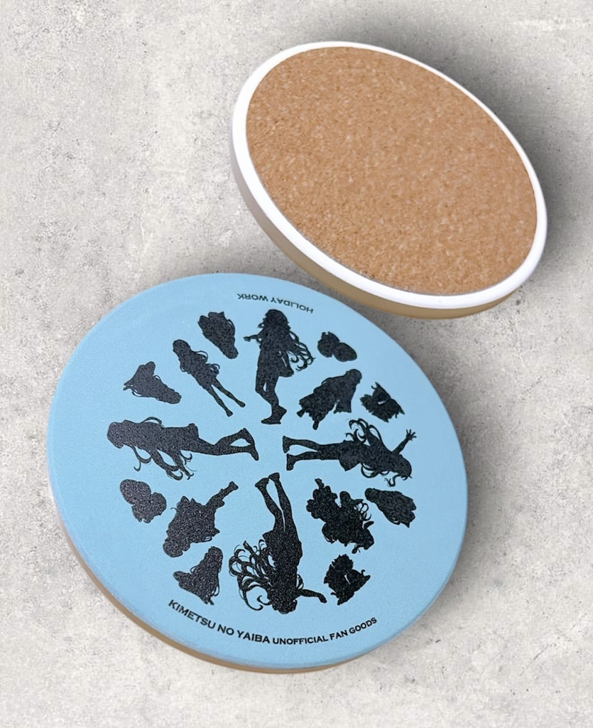 むい白雲石コースター