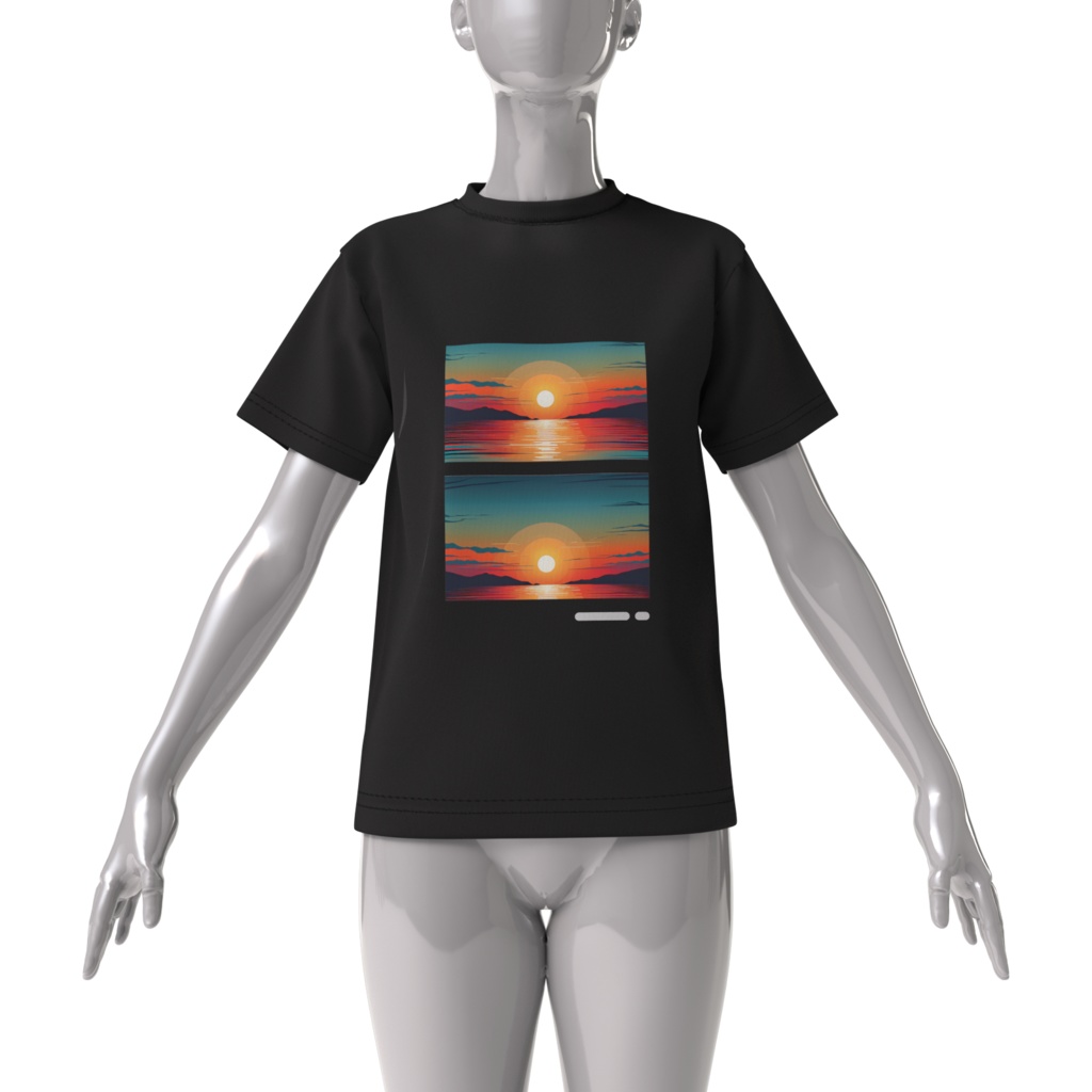 ネイチャーTシャツ - Sunset