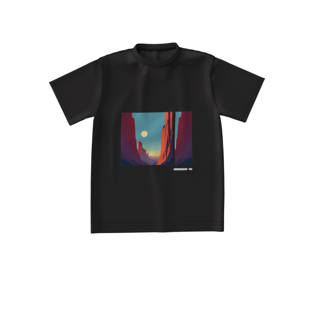 ネイチャーTシャツ - Cliff