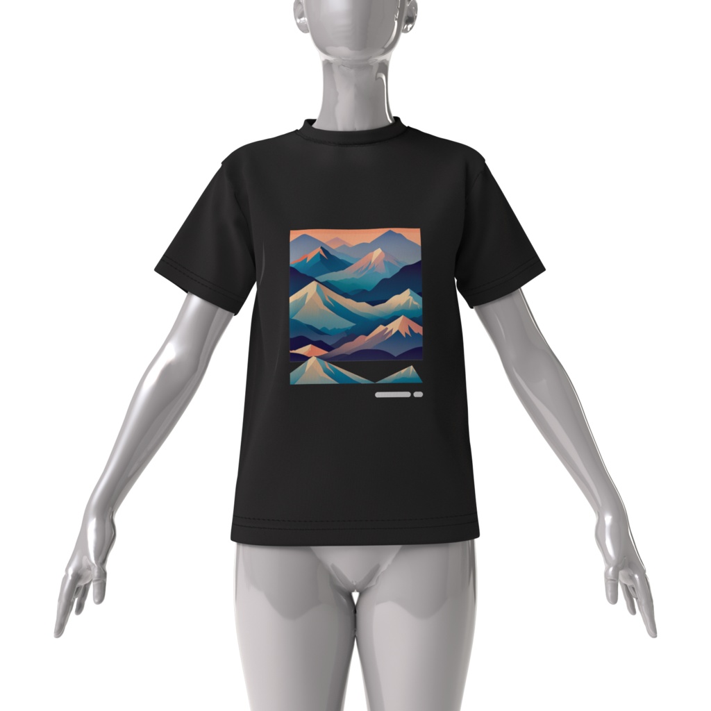 ネイチャーTシャツ - Mountain