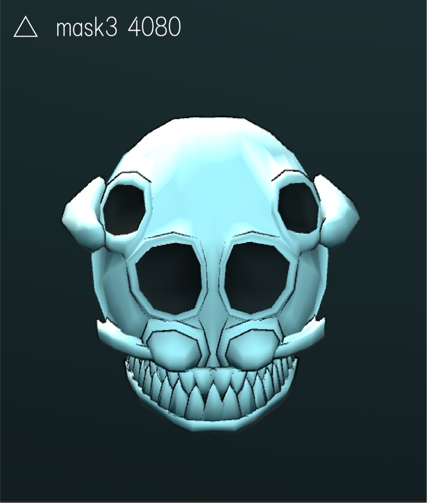 【気軽につけてみて Mascarilla】破面風仮面