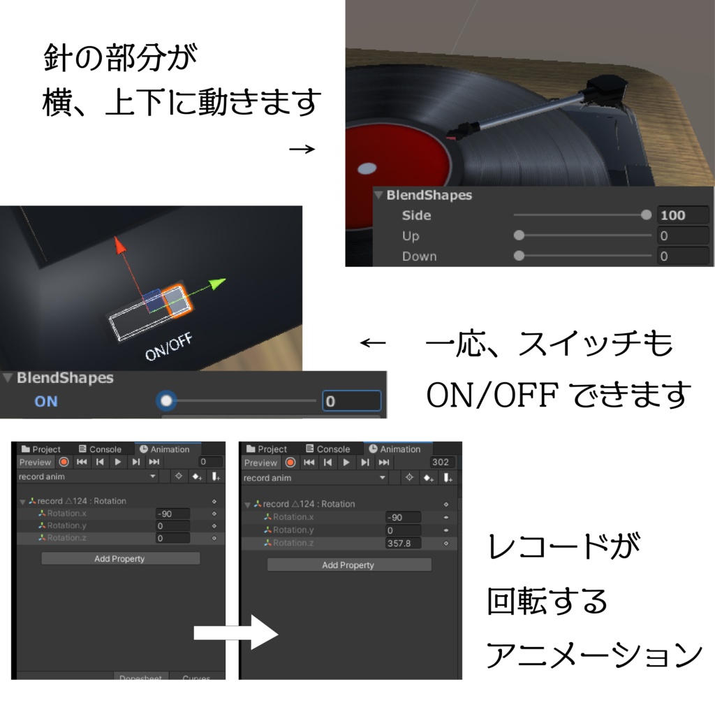【何かに使えるかも】レコードプレーヤー