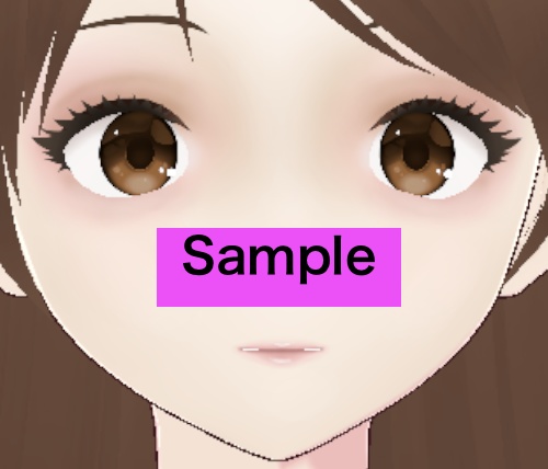 Vroid用メイクテクスチャ