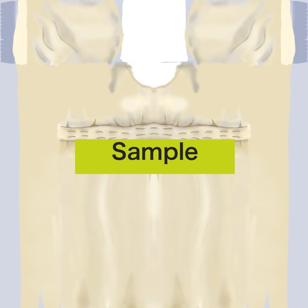 【Vroid】ワンピーステクスチャ