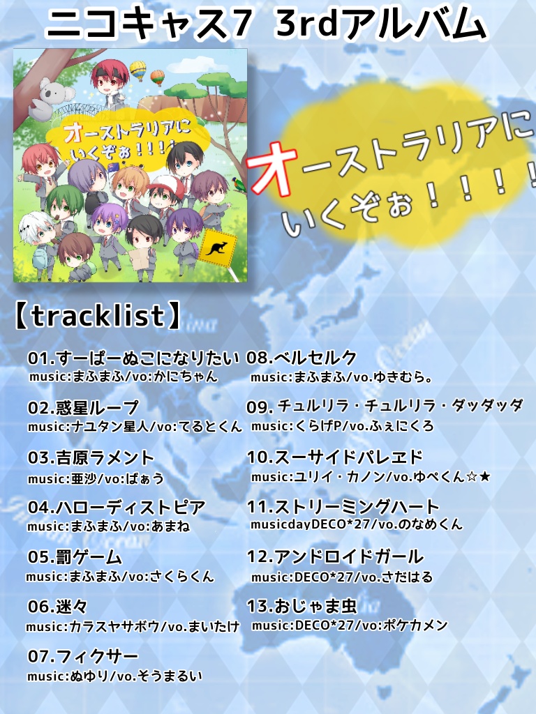 ニコキャス オーストラリアにいくぞぉ！！！！ - アニメ