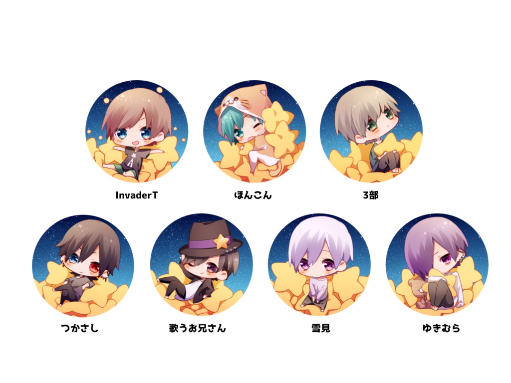 Nico Nova 缶バッジ