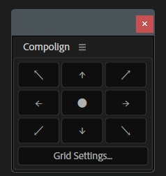After Effects Scripts 「Compolign」