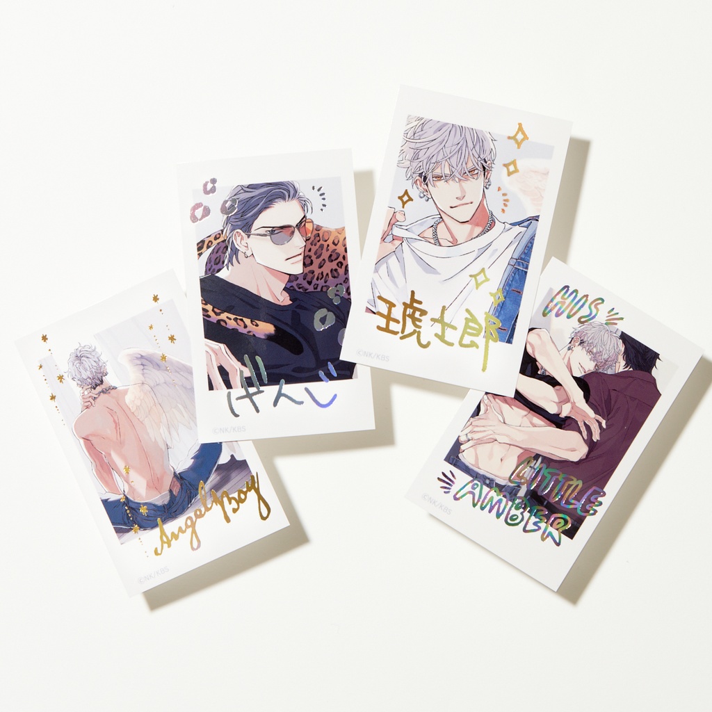 【ヒズ・リトル・アンバー】箔押しチェキ風カード(全20絵柄)