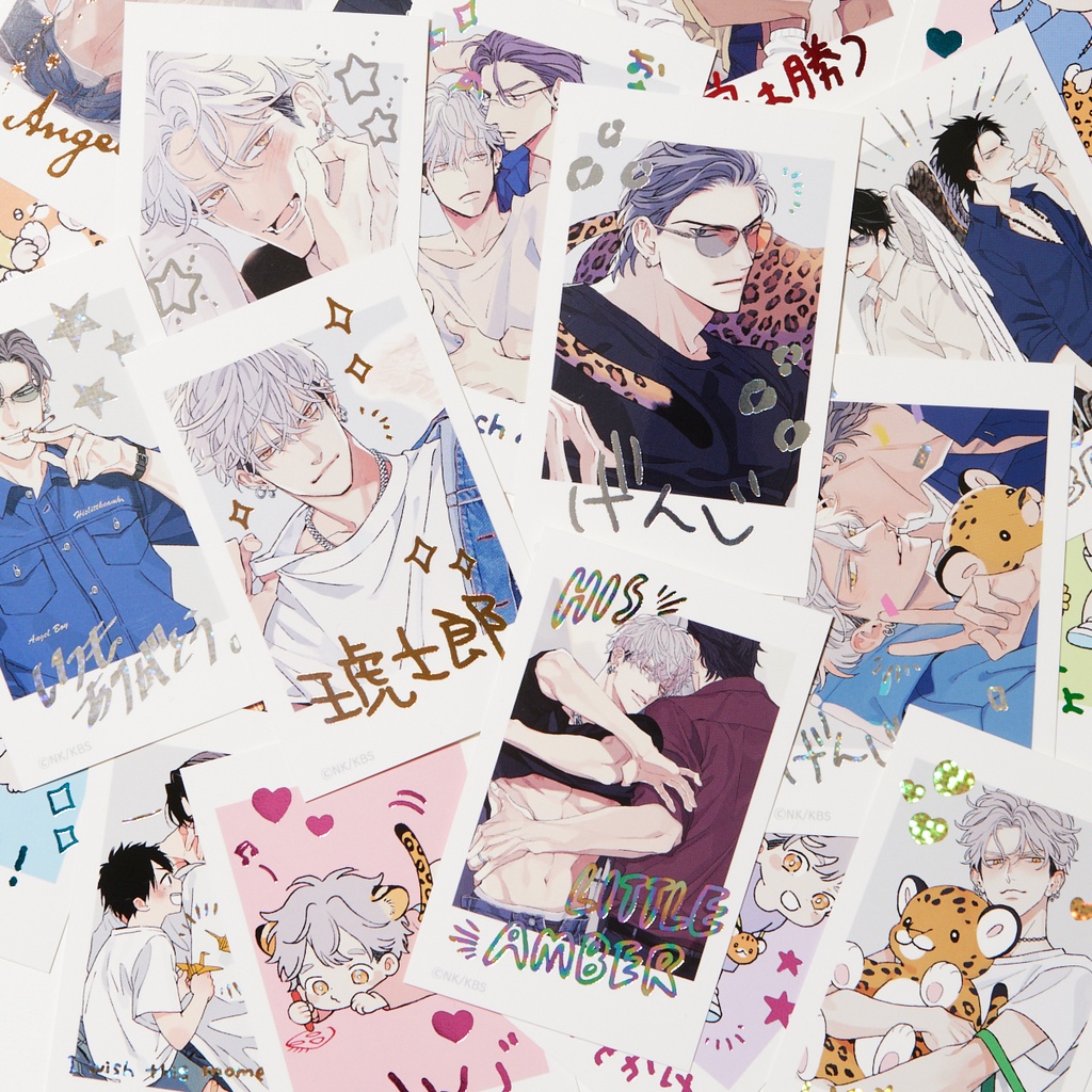 【ヒズ・リトル・アンバー】箔押しチェキ風カード(全20絵柄)