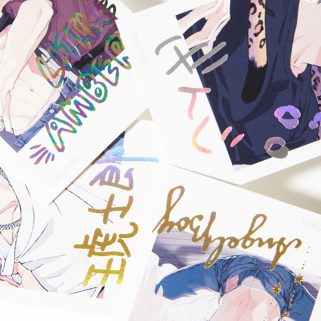 【ヒズ・リトル・アンバー】箔押しチェキ風カード(全20絵柄)