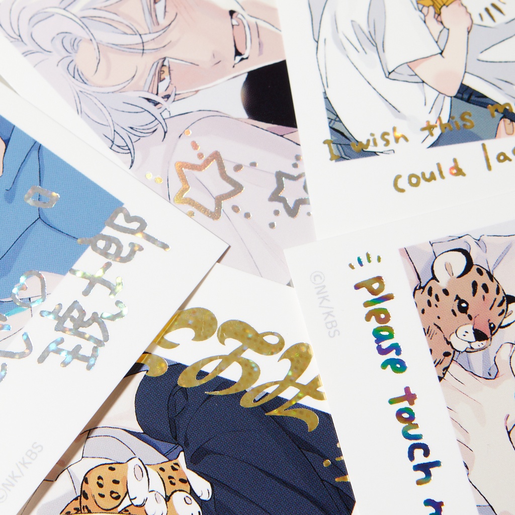 【ヒズ・リトル・アンバー】箔押しチェキ風カード(全20絵柄)