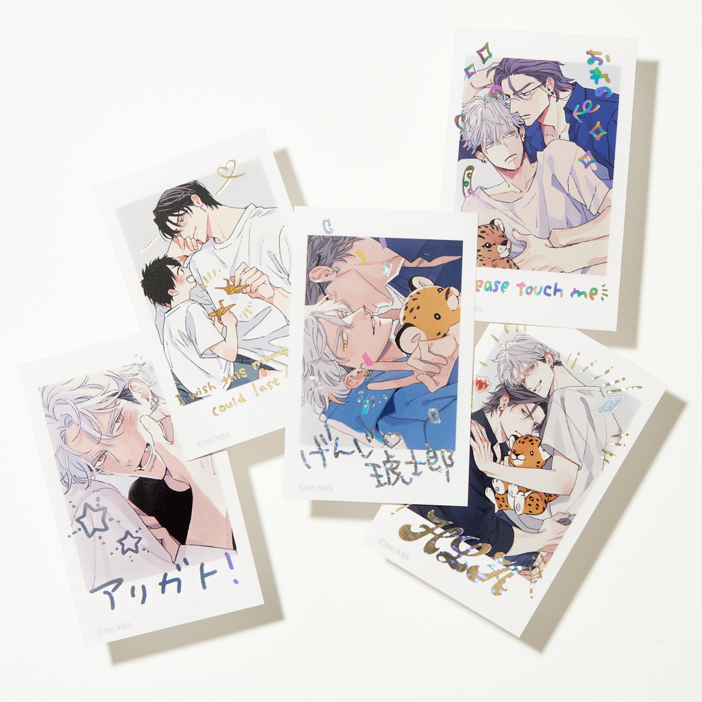 【ヒズ・リトル・アンバー】箔押しチェキ風カード(全20絵柄)