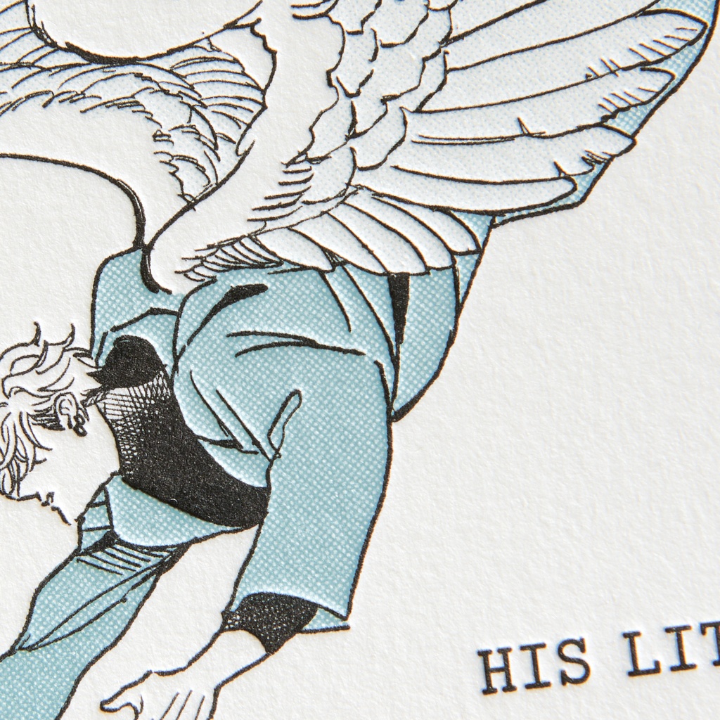 【ヒズ・リトル・アンバー】特製活版ポストカード