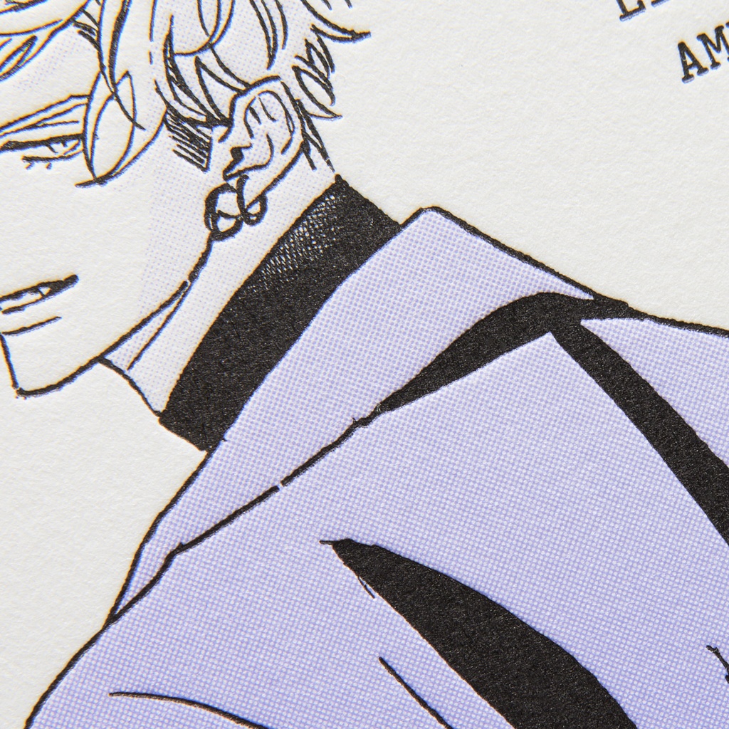 【ヒズ・リトル・アンバー】特製活版ポストカード