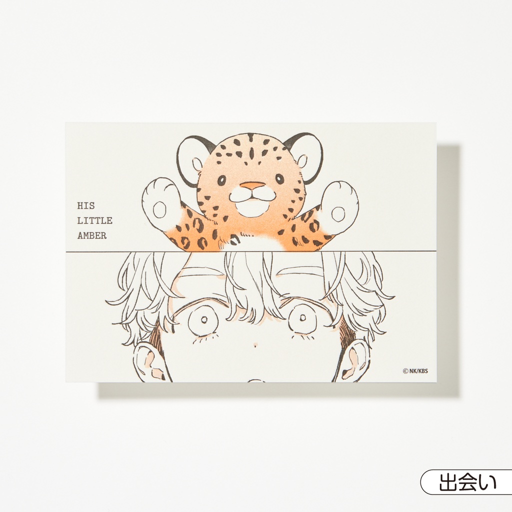 【ヒズ・リトル・アンバー】特製活版ポストカード